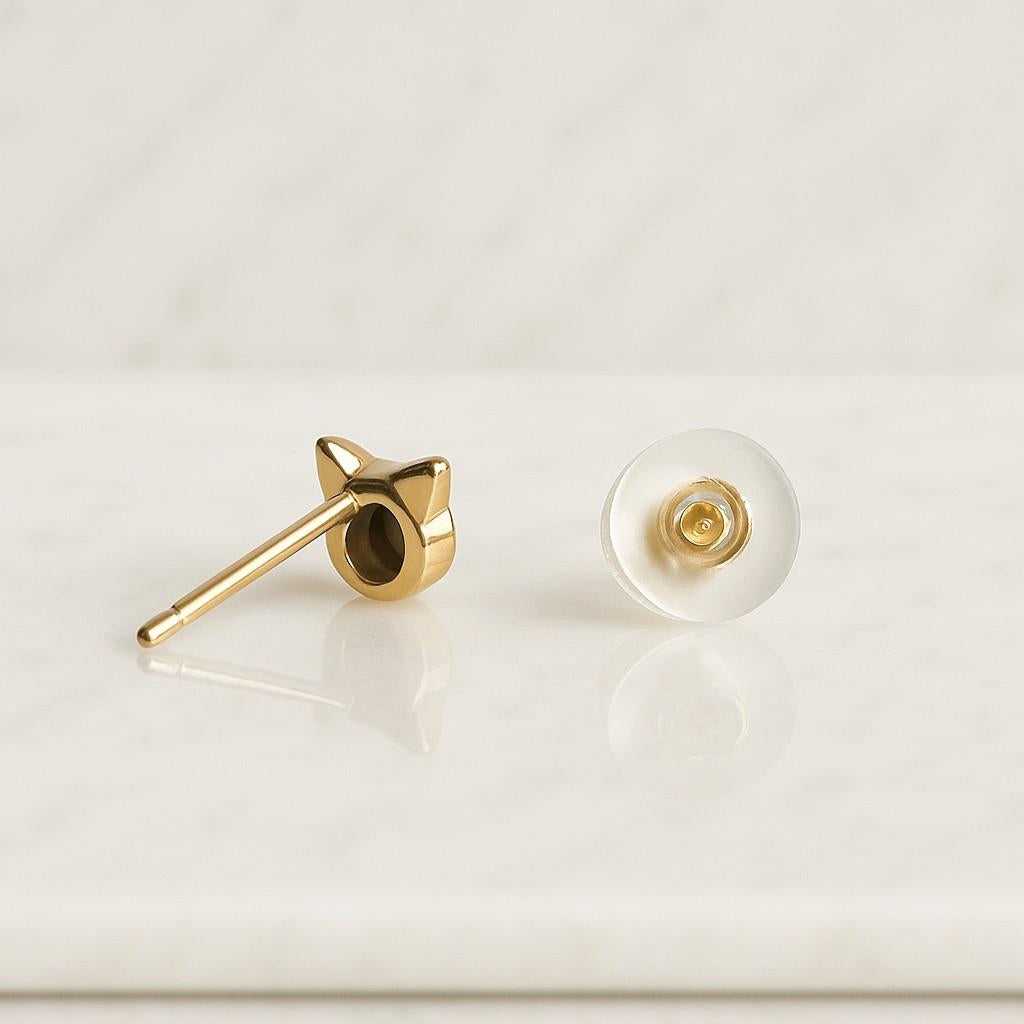 Round Lab Grown Diamond Stud Earring Round Diamond Halo Earrings