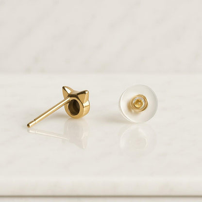 Round Lab Grown Diamond Stud Earring Round Diamond Halo Earrings