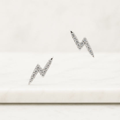 Round Natural Diamond Halo Stud Earrings Flower Shape Cluster Diamond Bridesmaid Earrings 14K Solid Gold Diamond Screw Back Earrings