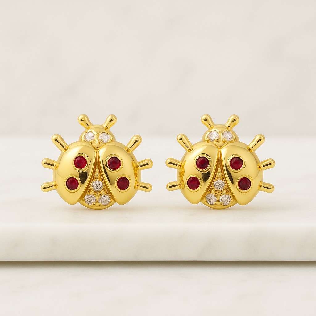 Birthstone Jewelry Minimalist Everyday Earring Gift For Her Red Ruby Tear Drop Stud Earrings 14k White Gold Plated Sterling Silver