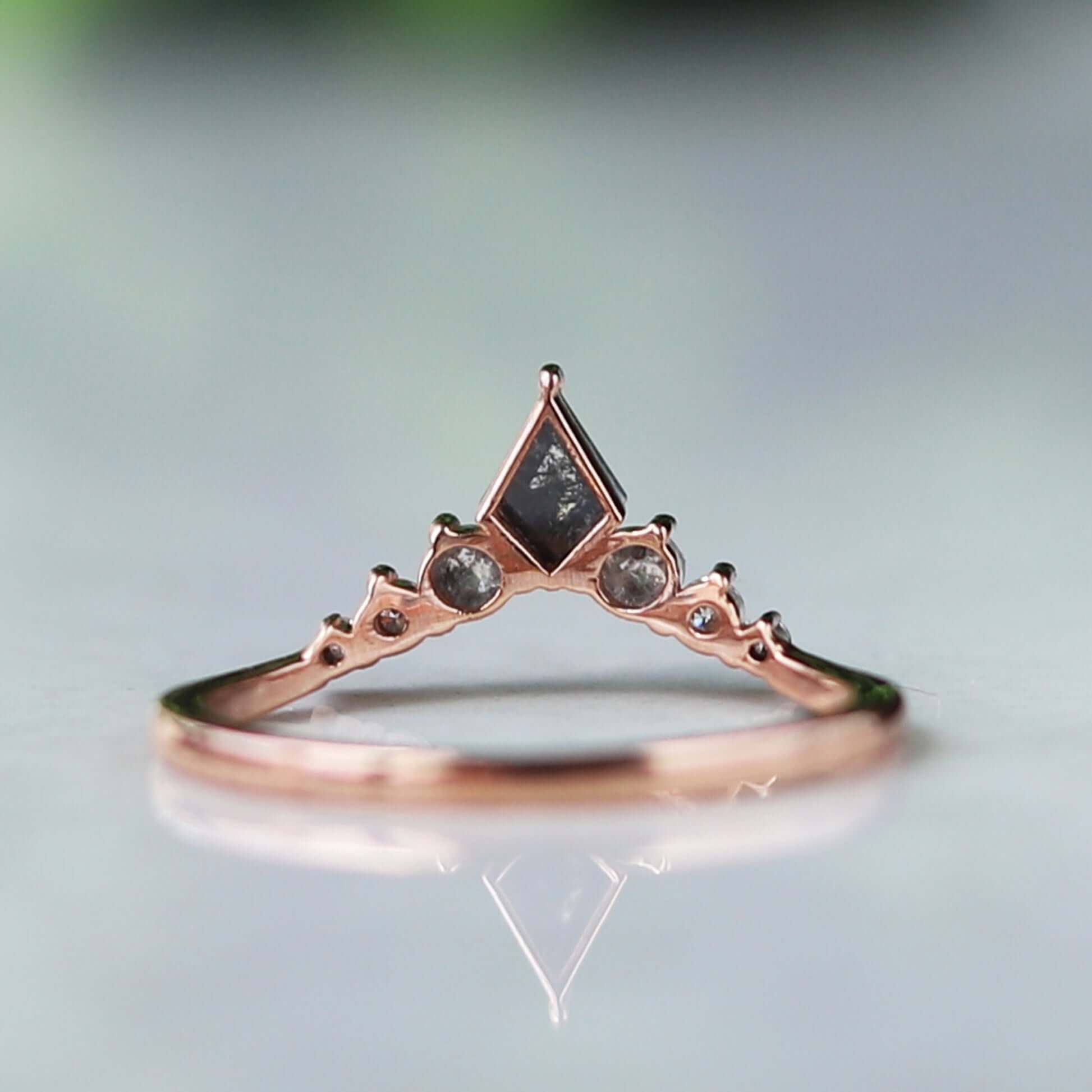 Salt and Paper Diamond Ring
