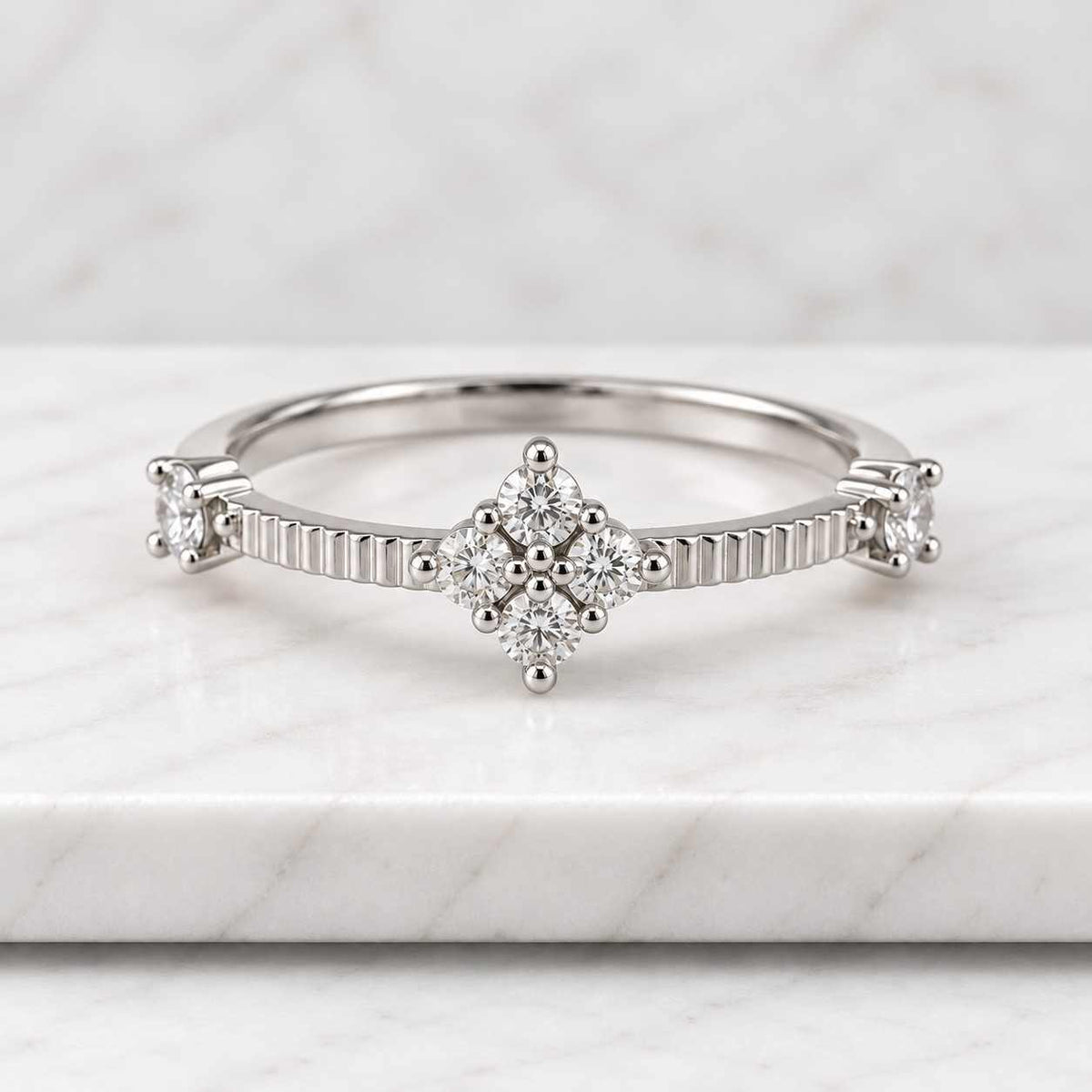 salt and pepper diamond engagement ring, brilliant salt and pepper diamond ring, diamond ring, engagement ring, engagement ring,diamond ring
