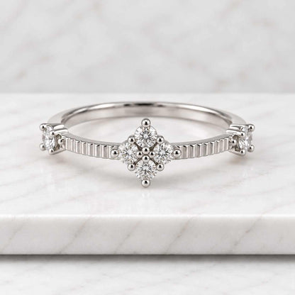 Salt and Pepper Diamond Engagement Ring, Brilliant Salt and Pepper Diamond Ring, Diamond Ring, Engagement ring, engagement ring,Diamond Ring