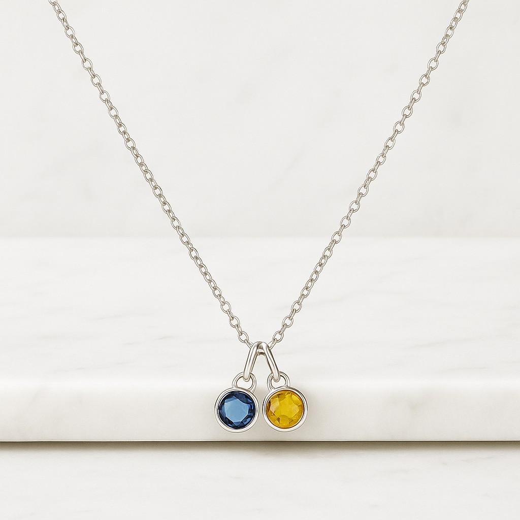 Sapphire Pendant Sapphire Necklace Oval Gemstone Pendant Sterling Silver Pendant 14K Gold Blue Sapphire Pendant Necklace