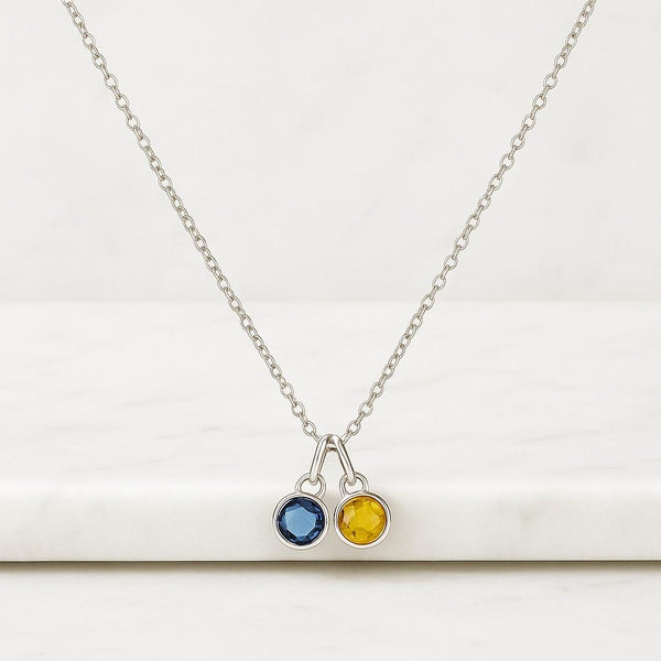 Sapphire Pendant Sapphire Necklace Oval Gemstone Pendant Sterling Silver Pendant 14K Gold Blue Sapphire Pendant Necklace