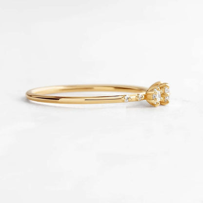 Seven Stone Moissanite Wedding Band