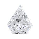 Shield Cut Lab Diamond Ring