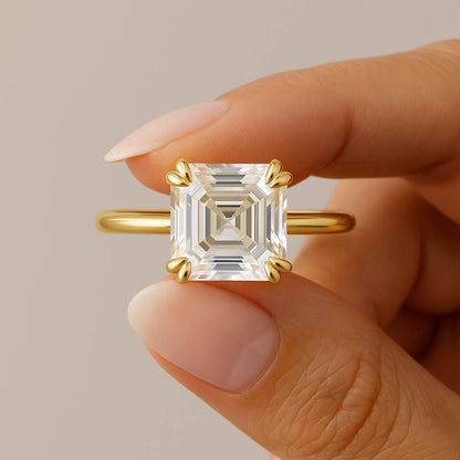 Simple Diamond Ring for Women 1 Carat Diamond Ring for Anniversary Gift
