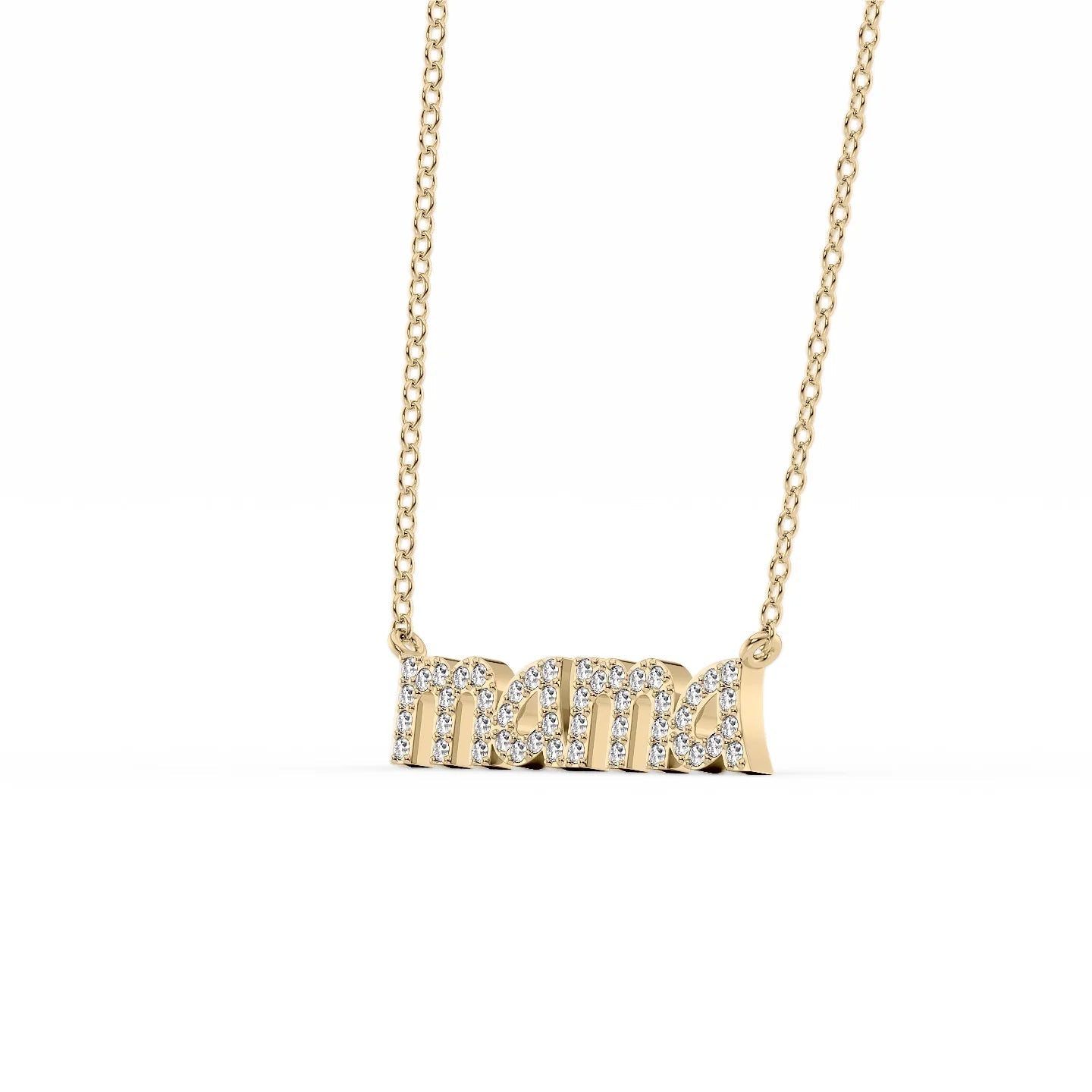 Simple Font name Necklace - Personalized Name Necklace