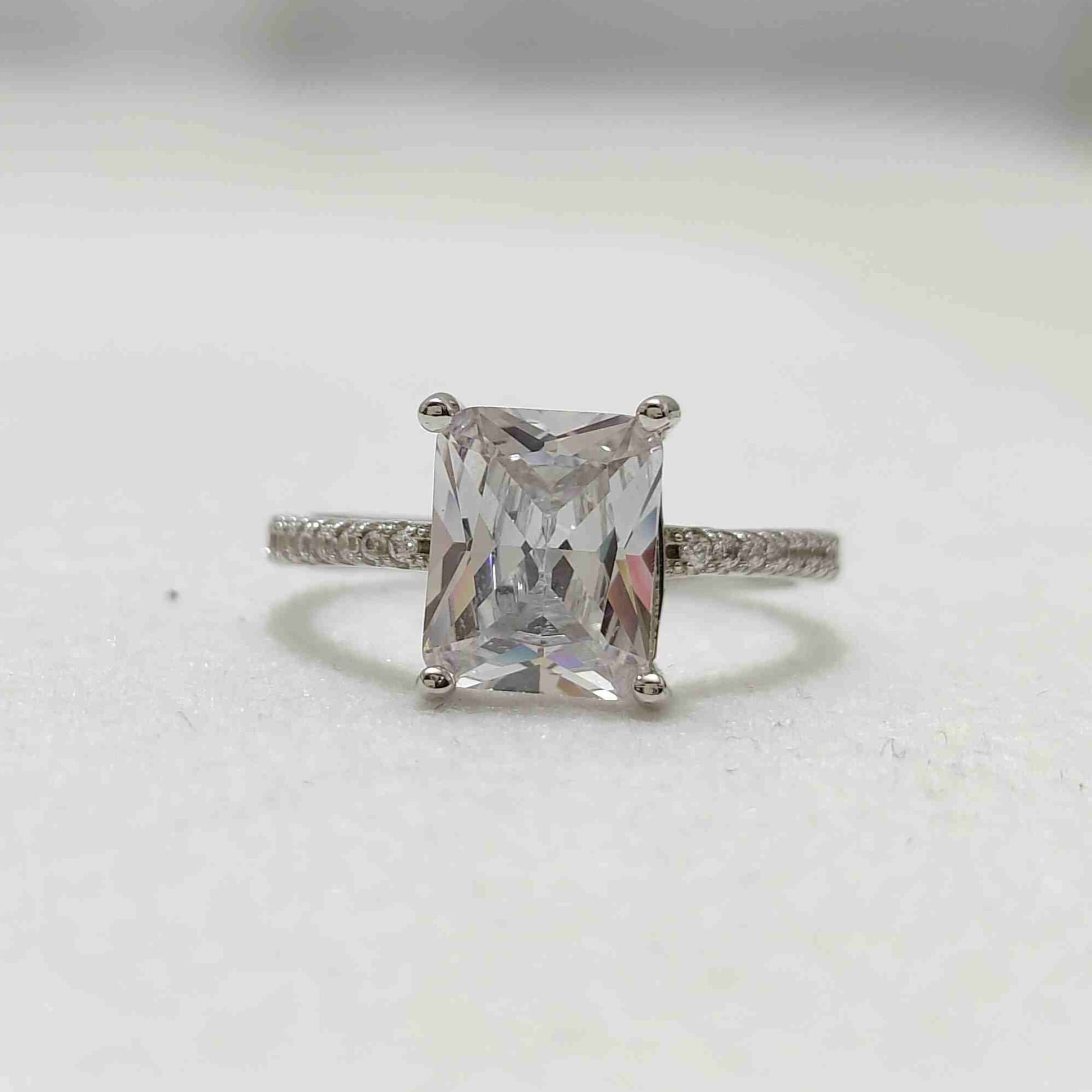 Simple Pave Setting Band