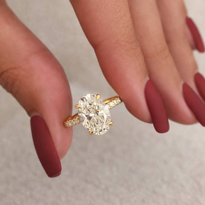 Micro Pave Eternity Diamond Wedding Ring