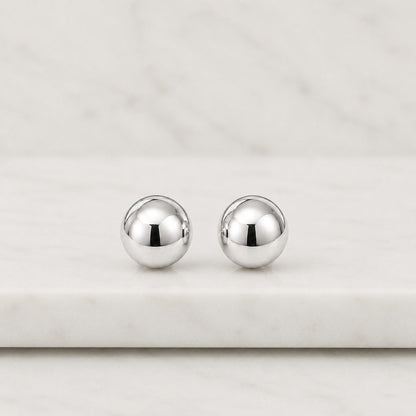 Small Gold Ball Stud Earring, 18k Gold Plated Stud Earring, Tiny Gold Stud, Ball Stud Earrings, Tiny Ball Studs, 2mm, 3mm, 4mm, Gift Set

