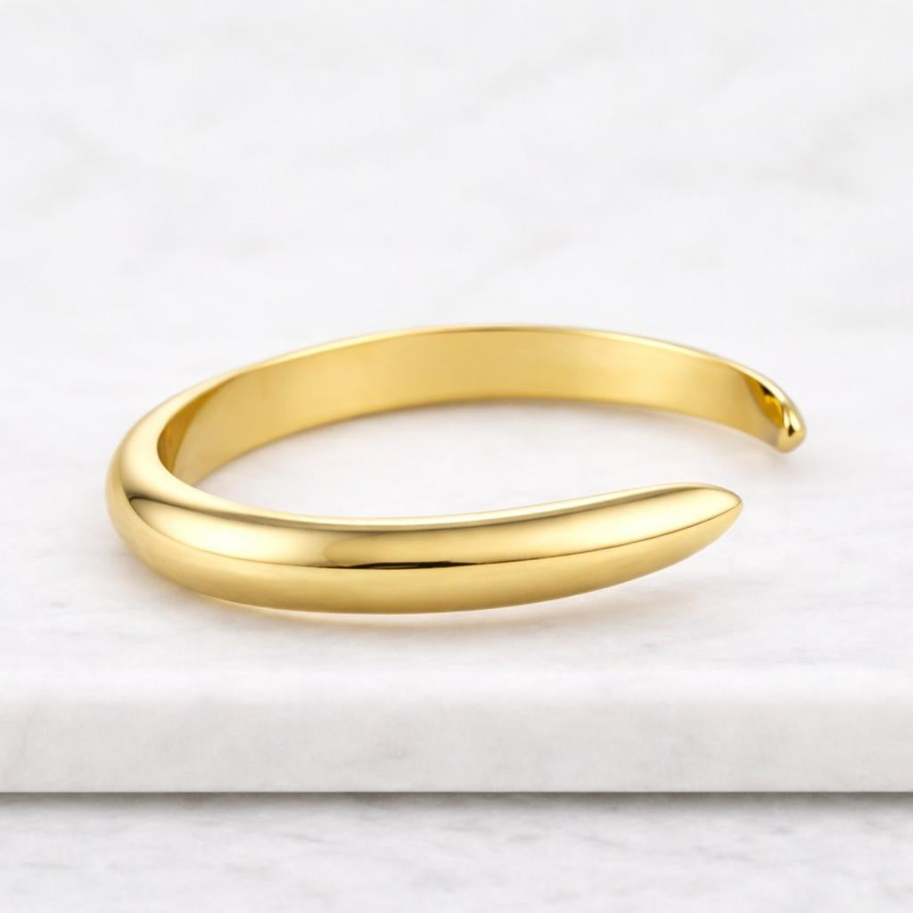 sleek ring handmade ring artisan ring fine jewelry gift ring pink gold ring elegant ring chic ring finger ring knuckle ring