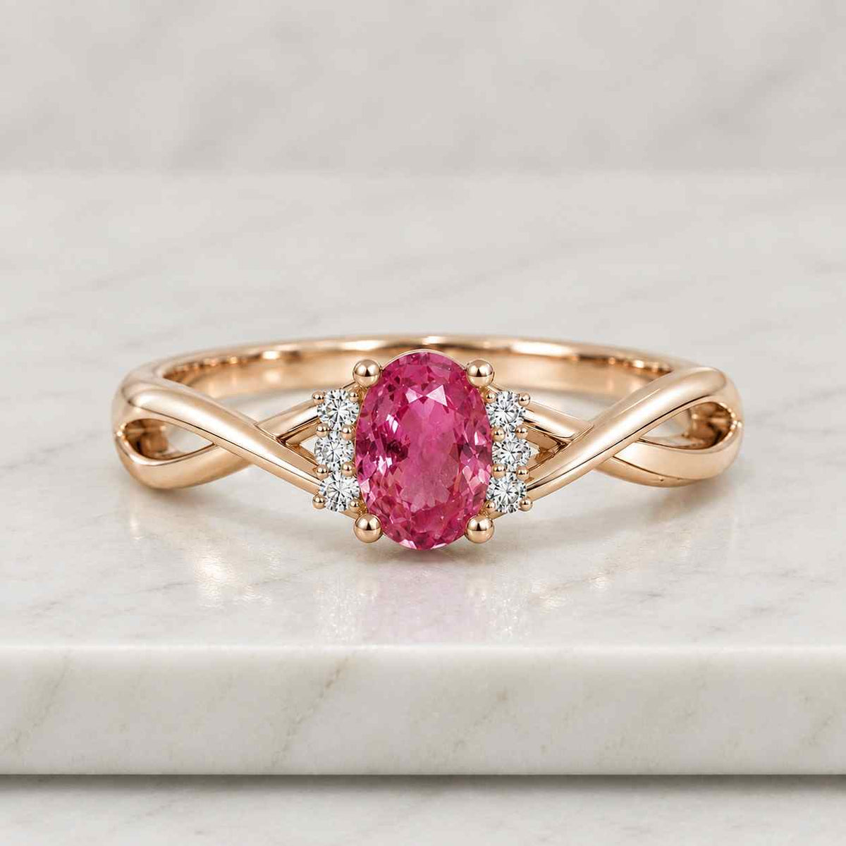 solid 14k gold 1.0ct emerald cut lab grown diamond engagement ring gift for her
