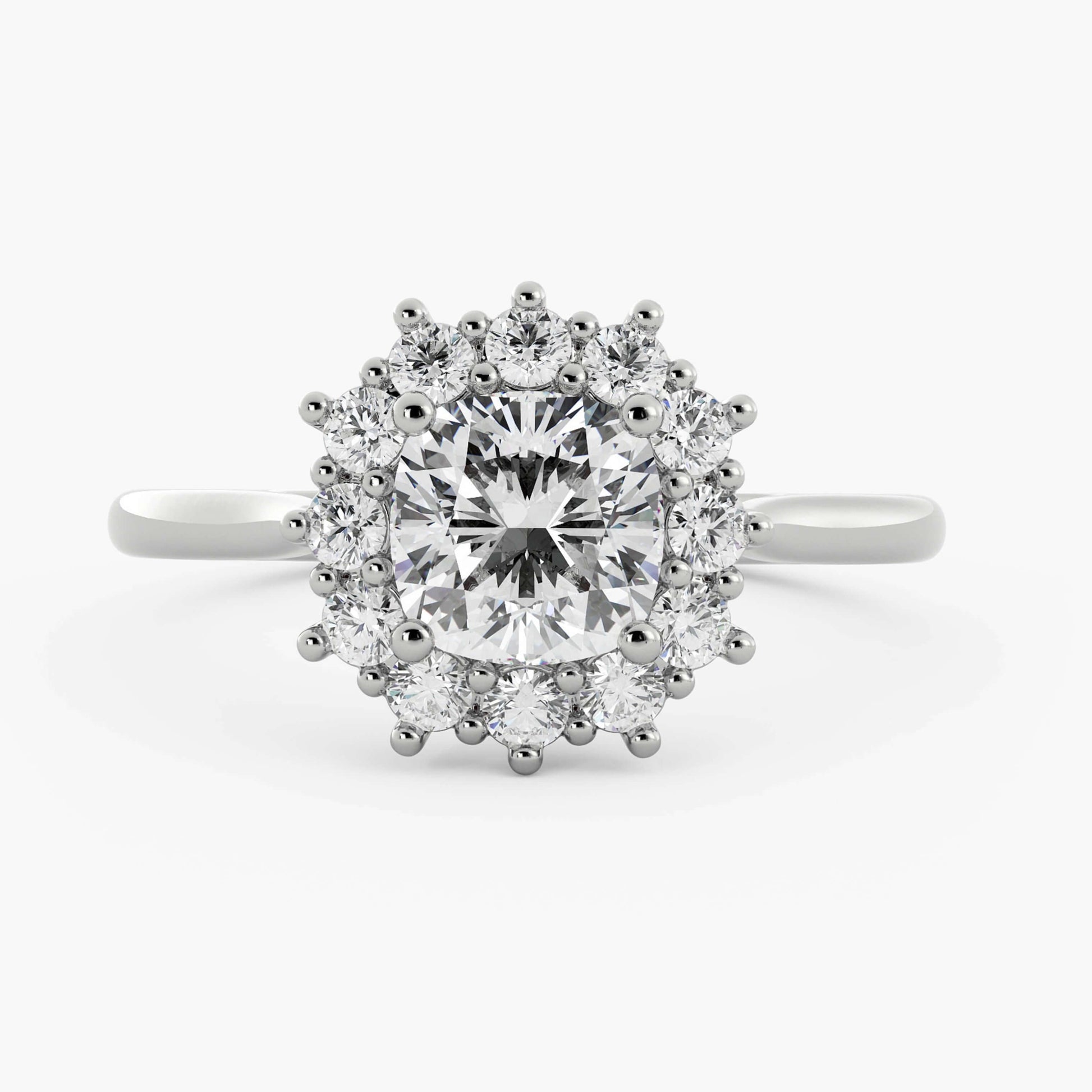 Solid Gold Bezel Set Solitaire Ring