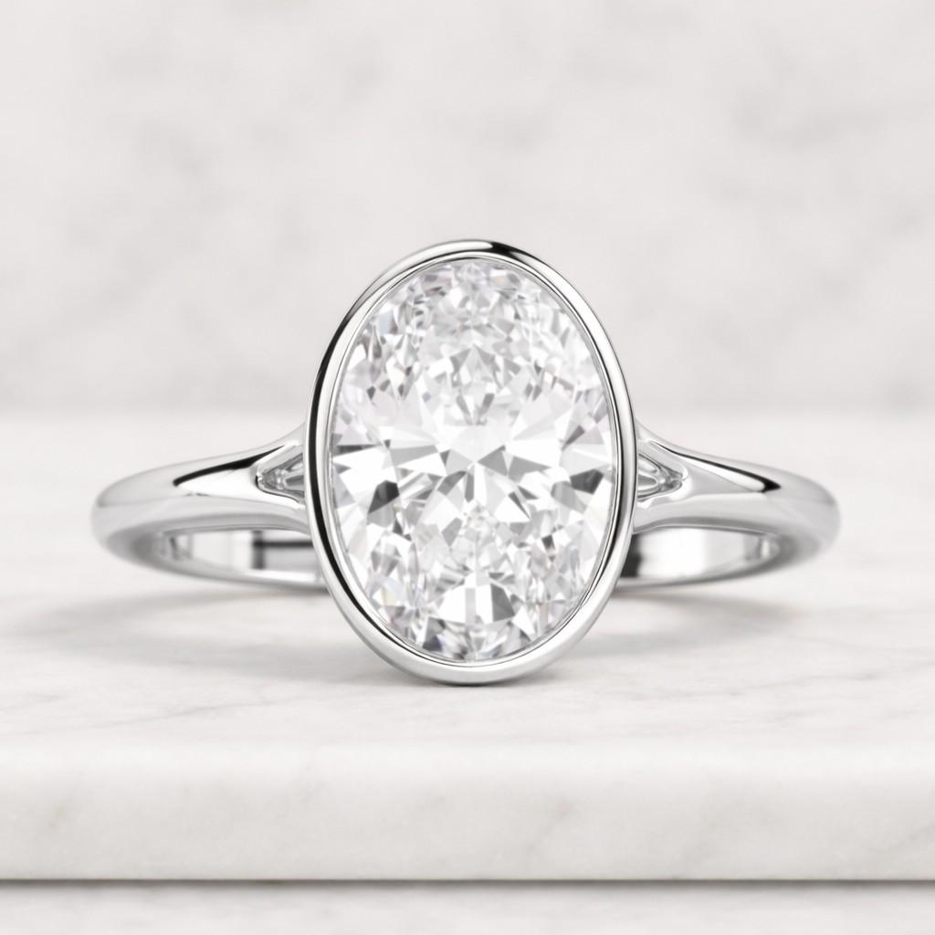 Solid Gold Curved Wedding Band