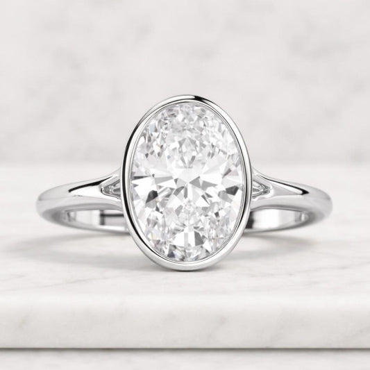 Solid Gold Curved Wedding Band