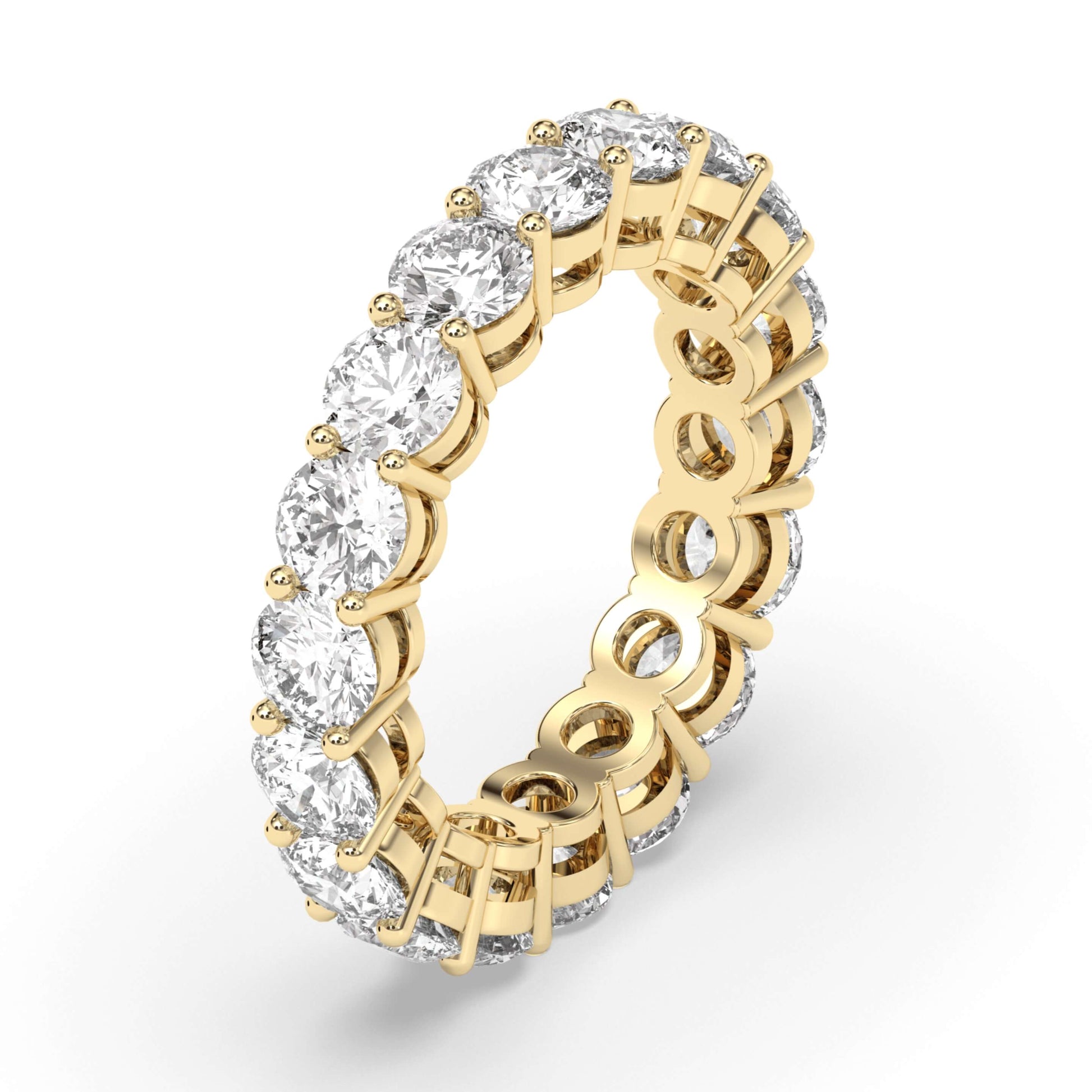 Solid Gold Minimalist Wedding Ring Her