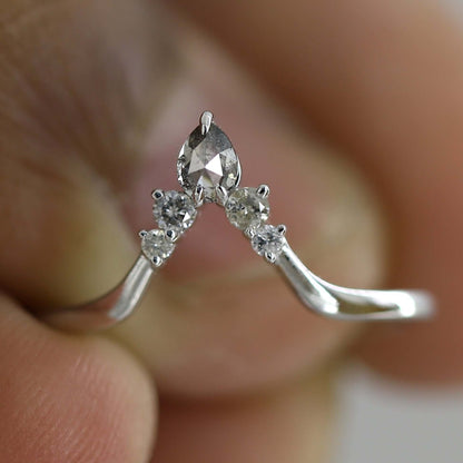 Solid Gold Royal Curve Ring