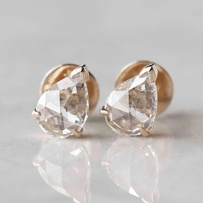 Solitaire Diamond Earrings