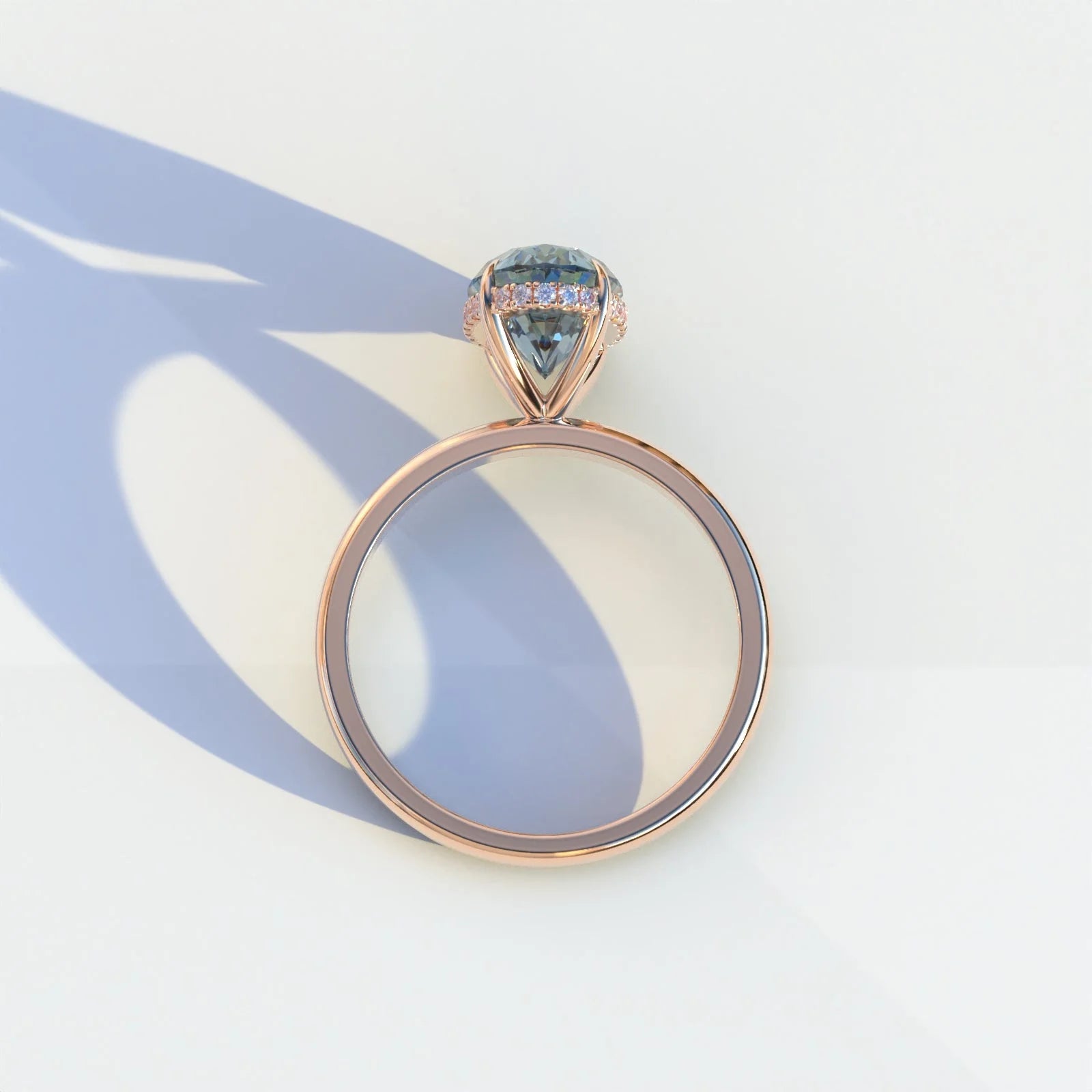 Solitaire Engagement Ring for Women