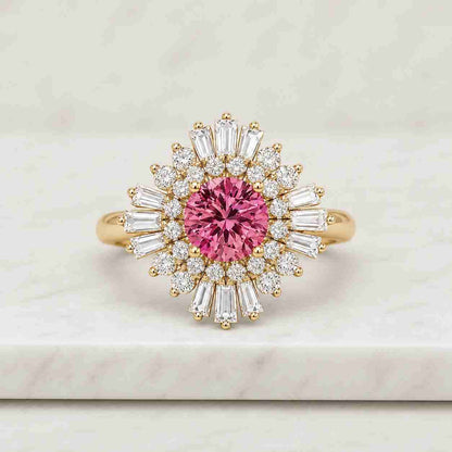 Solitaire Lab Grown Diamond Ring Radiant Diamond Bridal Promise Ring