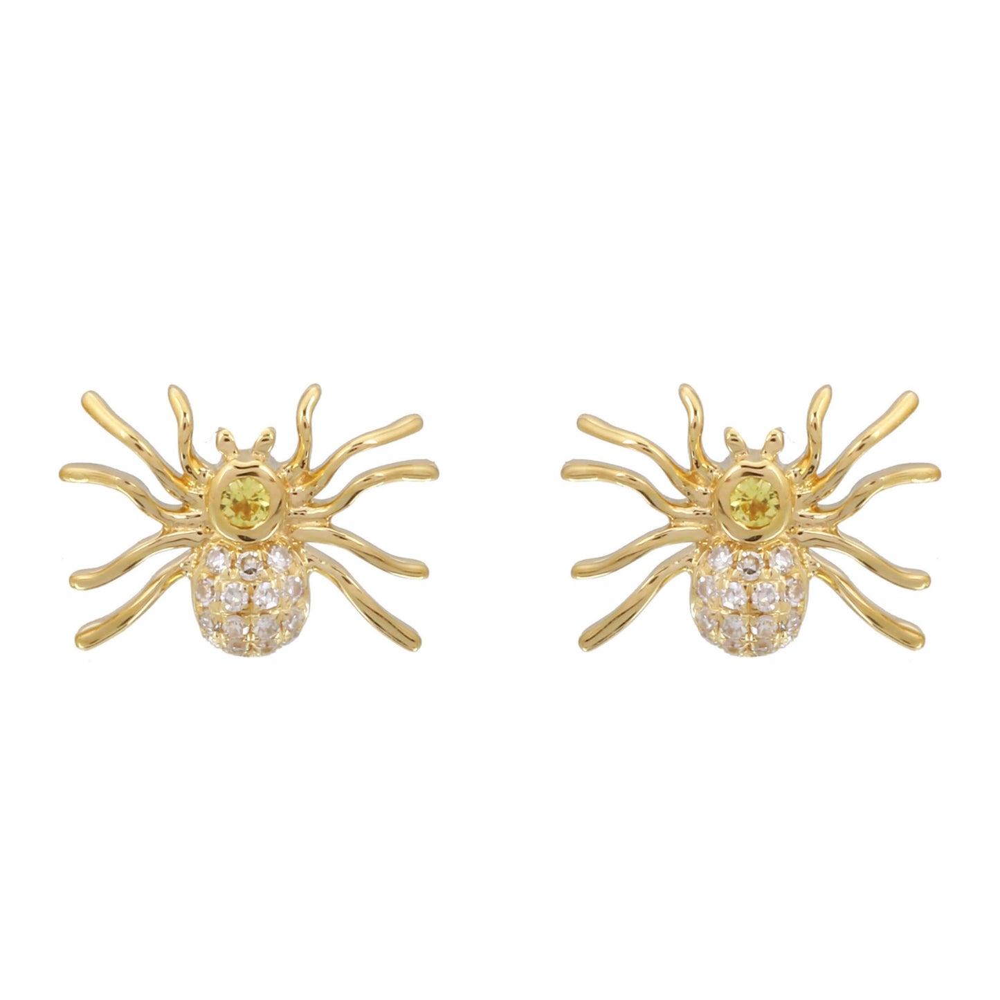 Spider Earrings, Custom Fine Jewelry