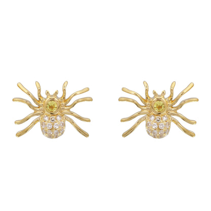 Spider Earrings, Custom Fine Jewelry