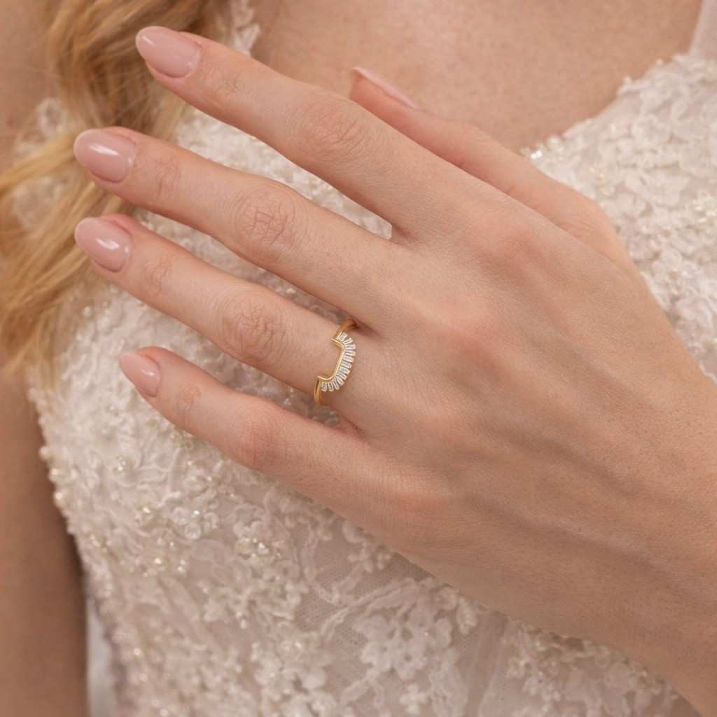 stackable wedding ring gift for women