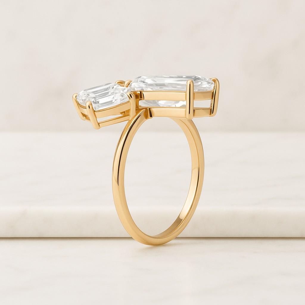 Stacking Gold Rings For Women  Minimalist Ring  Medium Thick Band Ring, Thin Ring  Thumb Ring