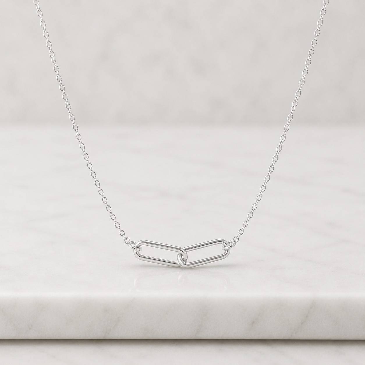 sterling silver chain necklace • dainty layering chains, handmade