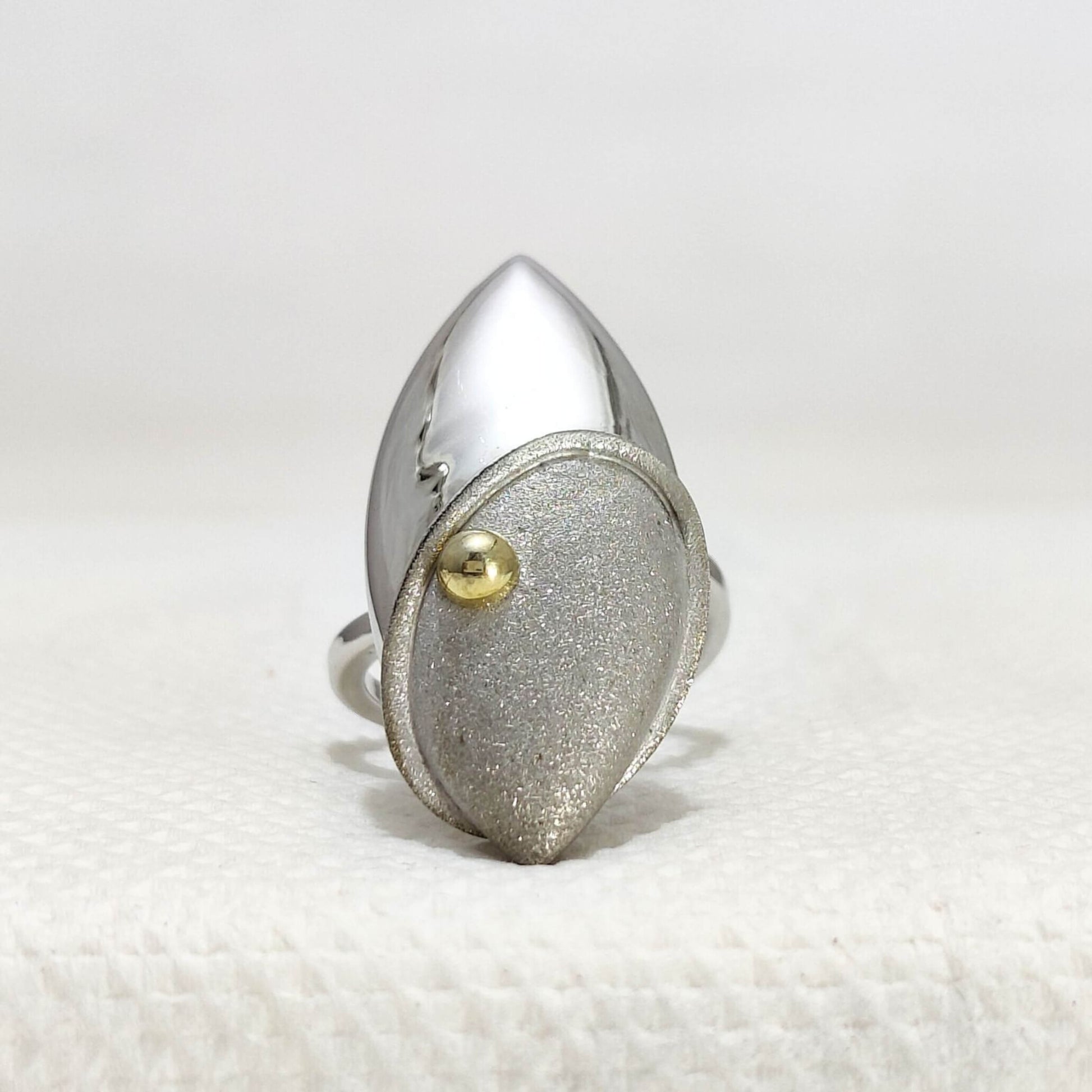 Sterling Silver Modern Design Ring