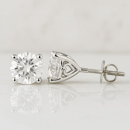  Stud Earrings Labgrown and Natural Diamonds 