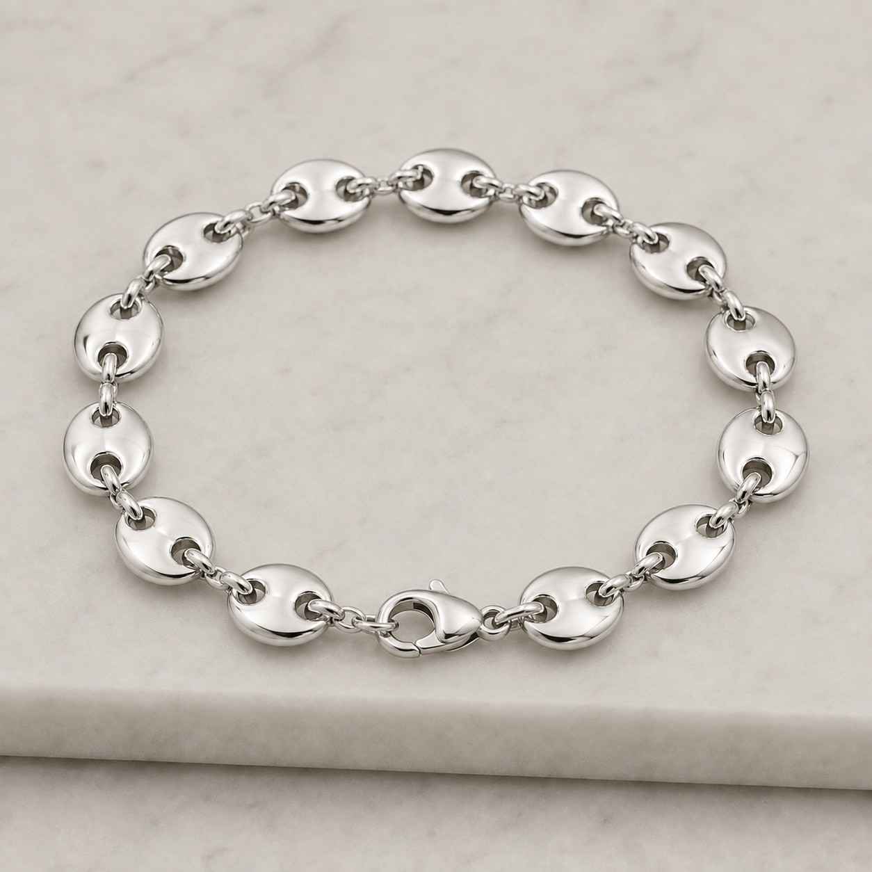 the vesta bracelet-14k gold filled or sterling silver mariner chain bracelet