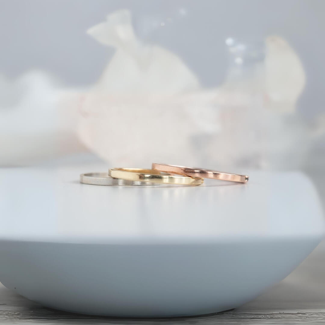 Thin Gold Stacking Ring