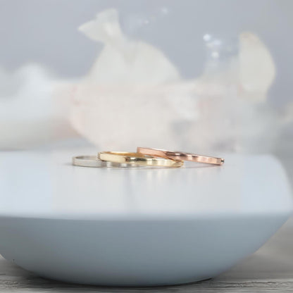 Thin Gold Stacking Ring