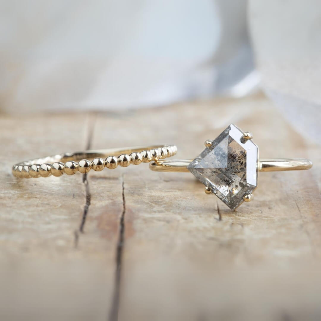 Thin Stackable Gold Band