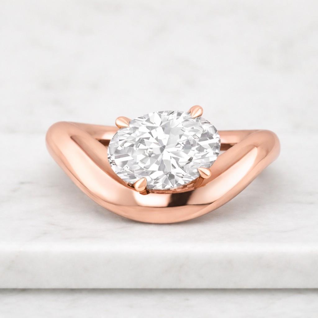 Thin Real Gold Everyday Ring