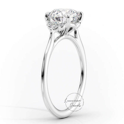 Three Stone Engagement Ring