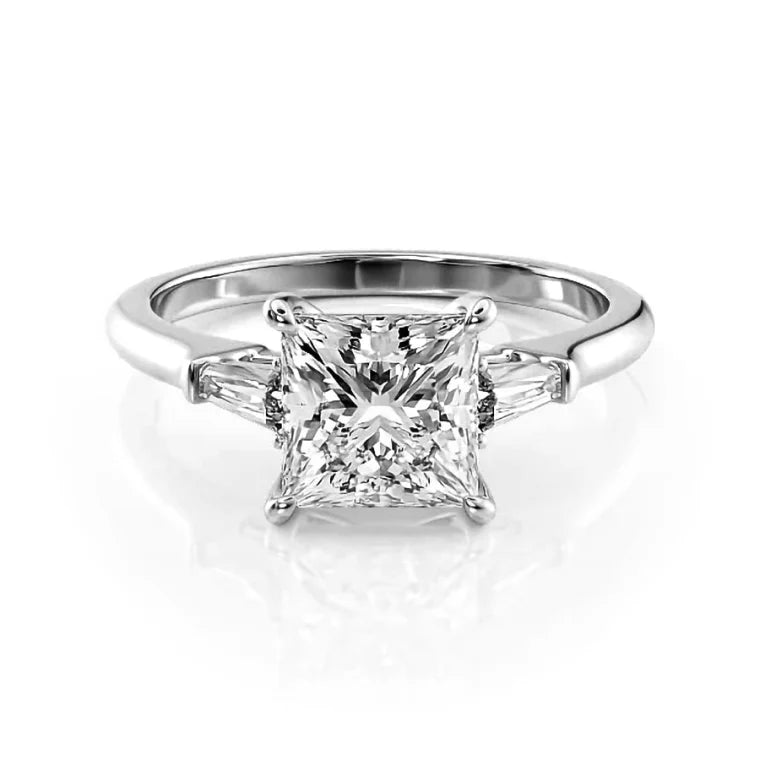 Three Stone Engagement Ring