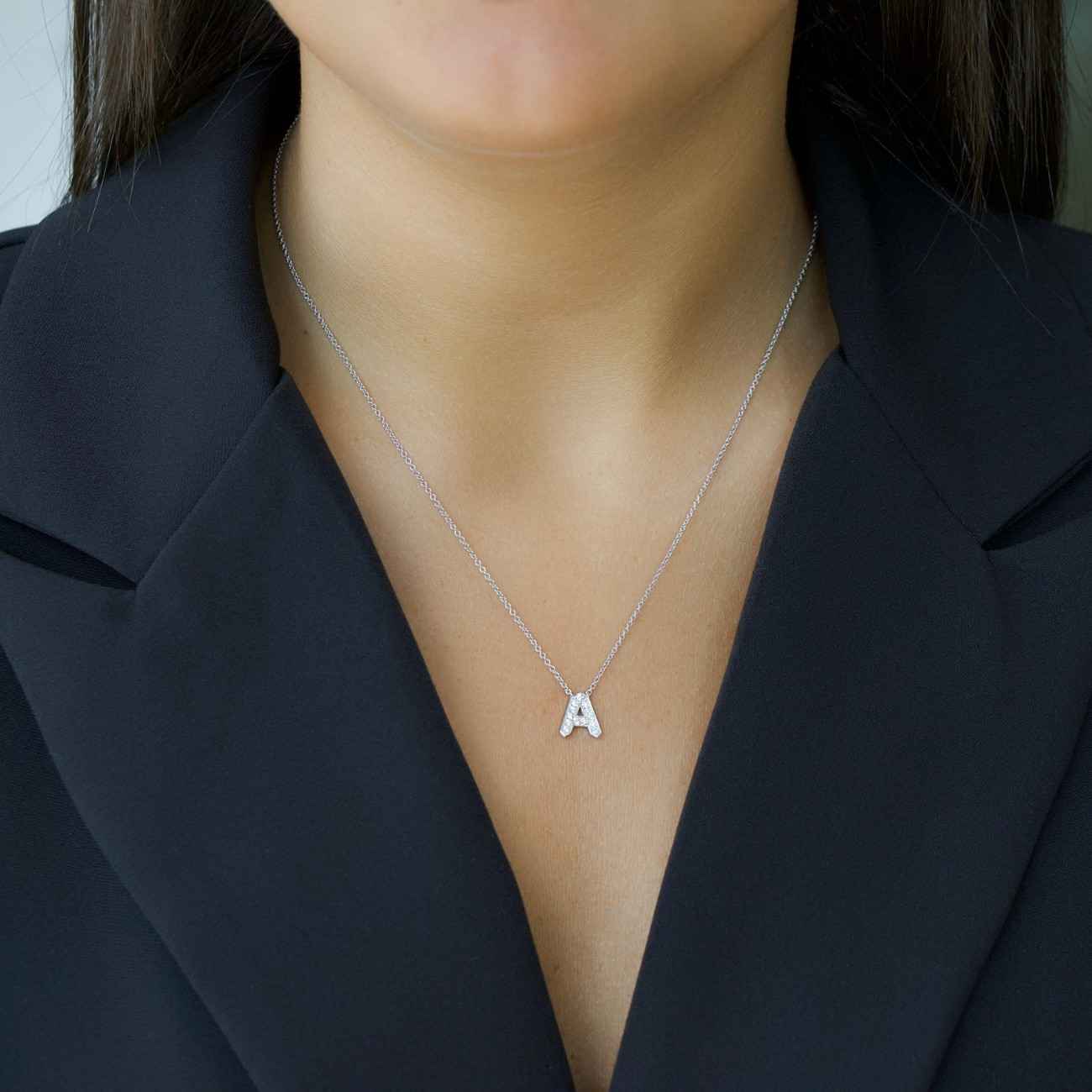 Timeless Minimalist Jewelry Gift for Her Black Engraving Custom Name Beaded Necklace for Mom