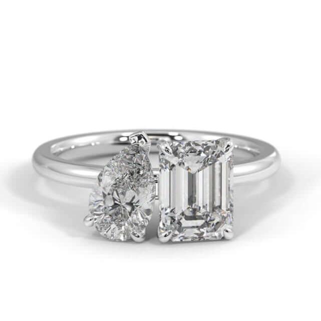 Toi Et Moi Engagement Ring