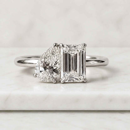 2.80Tcw Toi et Moi Lab Grown Diamond Ring