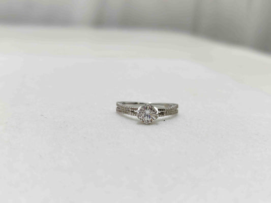 Trendy Engagement Ring