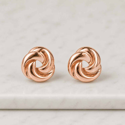 Triple Knot Cartilage Helix Piercing, Unique Gift for Her