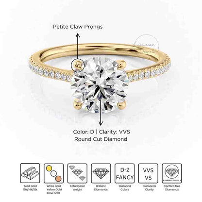 Twisted Band Ring for Anniversary Gifts for Women Halo Promise Ring for Wife