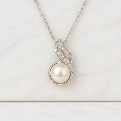 Two Stone Pendant IGI Certified Pendant Anniversary and Wedding Gift