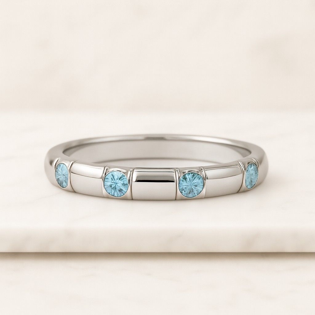 Unique Engagement Ring Wedding Ring Bridal Ring  Lab Grown Diamond Ring Minimalist Diamond Engagement Ring Set Round Brilliant Diamond Ring Set