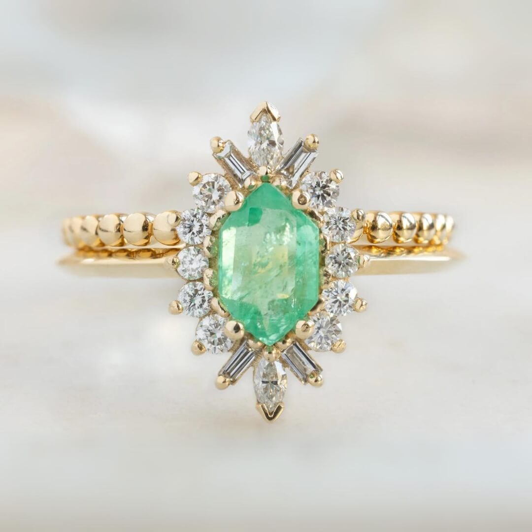 Unique Stacking Ring