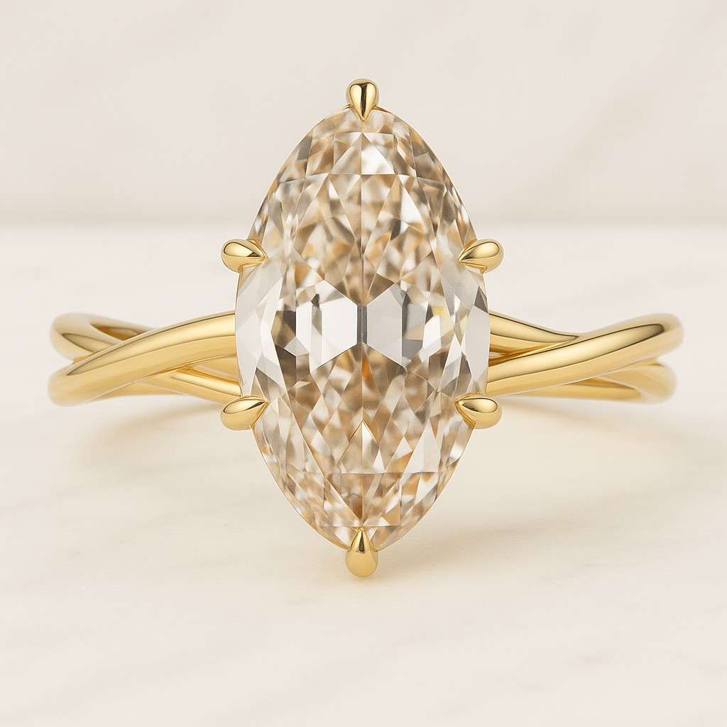 Unique Engagement Ring Minimalist Jewelry